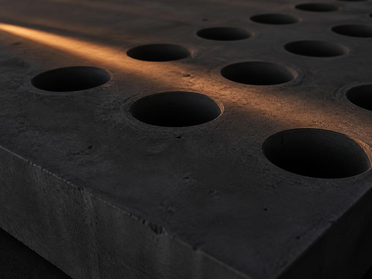 Slab duct grid, DLF Phase 3